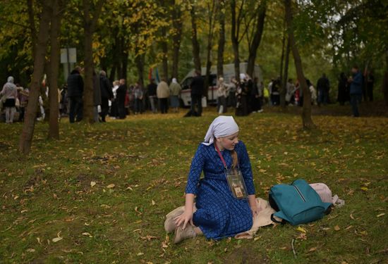 Russia Religion St Elizabeth Procession