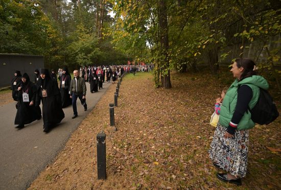 Russia Religion St Elizabeth Procession