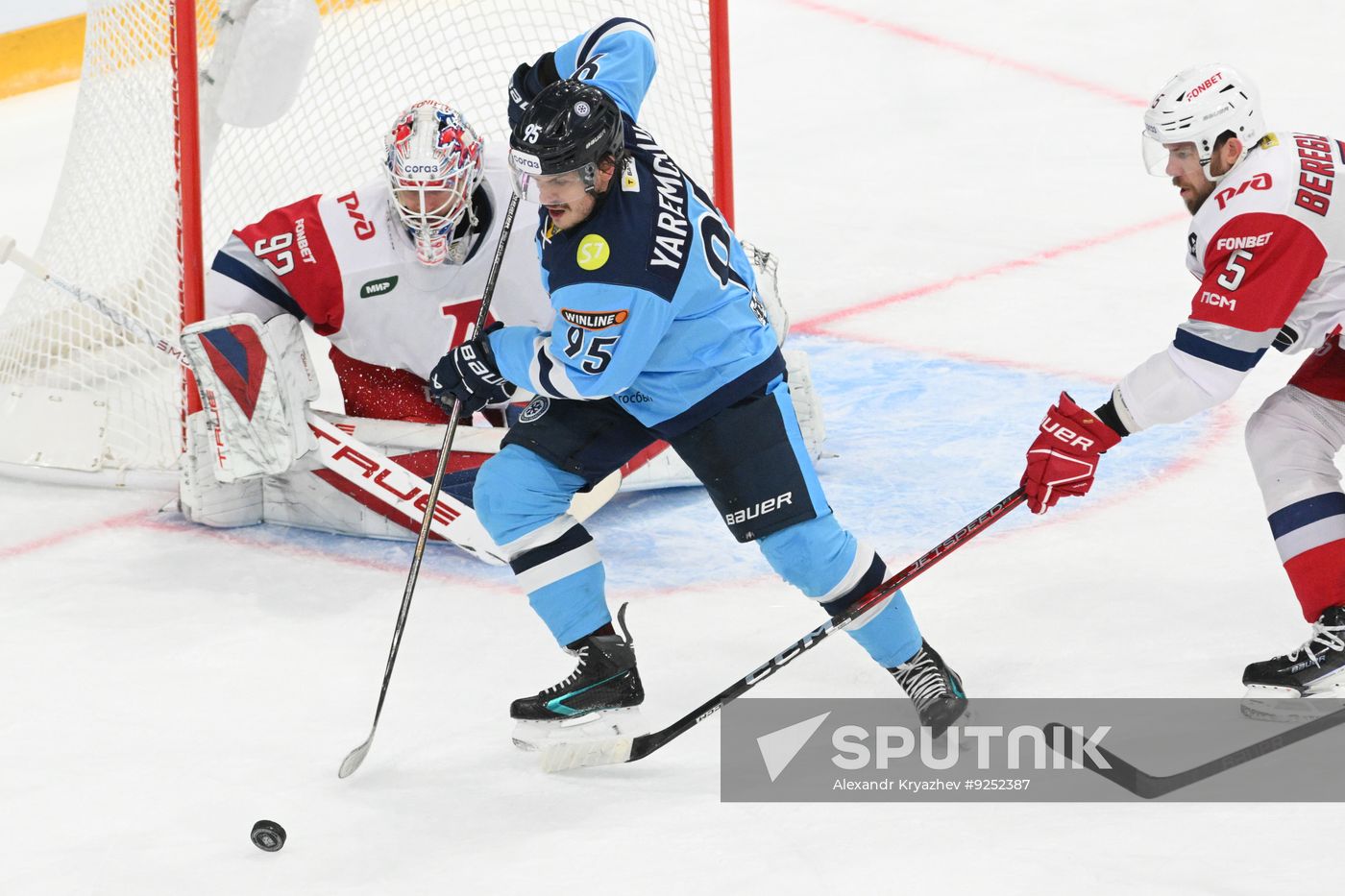 Russia Ice Hockey Kontinental League Sibir - Lokomotiv