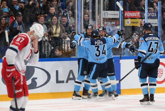 Russia Ice Hockey Kontinental League Sibir - Lokomotiv