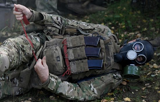 Russia Ukraine Military Operation Medical Training