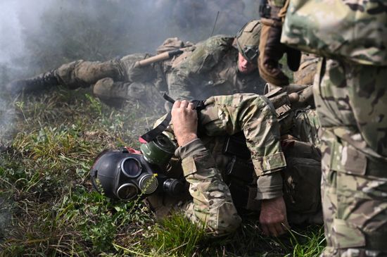 Russia Ukraine Military Operation Medical Training
