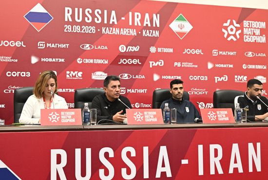 Russia Soccer Friendly Iran Training