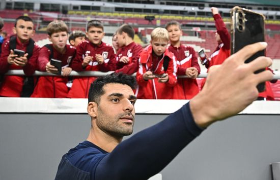 Russia Soccer Friendly Iran Training