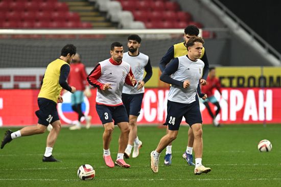 Russia Soccer Friendly Iran Training