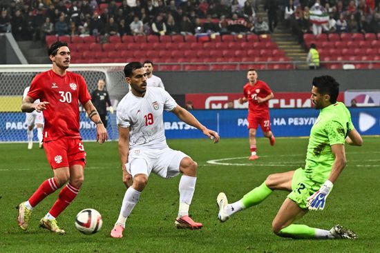 Russia Soccer Friendly Russia - Iran