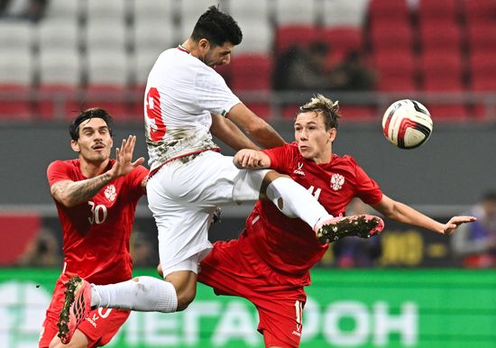 Russia Soccer Friendly Russia - Iran