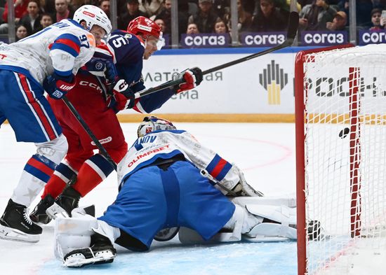 Russia Ice Hockey Kontinental League CSKA - SKA