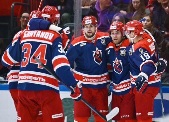 Russia Ice Hockey Kontinental League CSKA - SKA