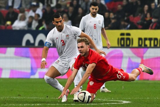 Russia Soccer Friendly Russia - Iran