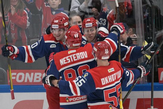 Russia Ice Hockey Kontinental League CSKA - SKA