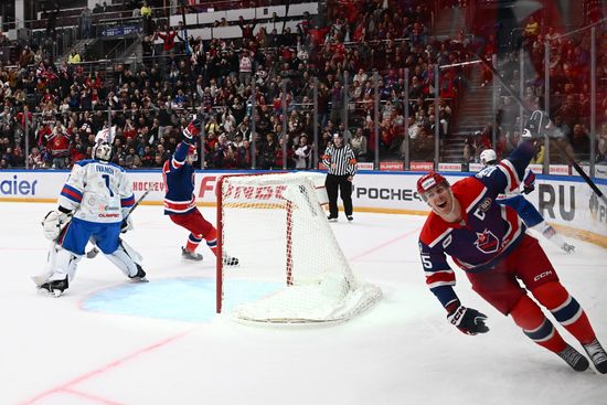 Russia Ice Hockey Kontinental League CSKA - SKA