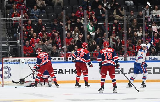 Russia Ice Hockey Kontinental League CSKA - SKA