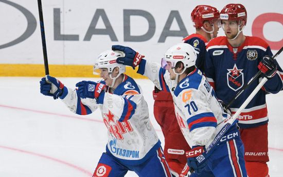 Russia Ice Hockey Kontinental League CSKA - SKA