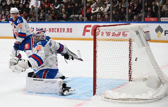 Russia Ice Hockey Kontinental League CSKA - SKA