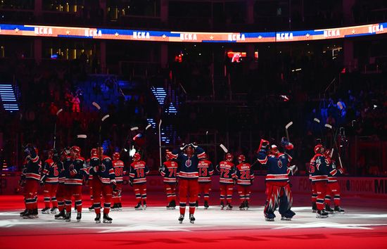 Russia Ice Hockey Kontinental League CSKA - SKA