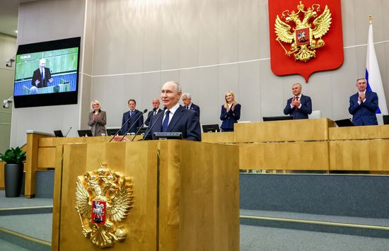 Russia Putin Parliament