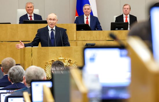 Russia Putin Parliament