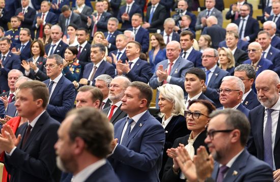 Russia Putin Parliament