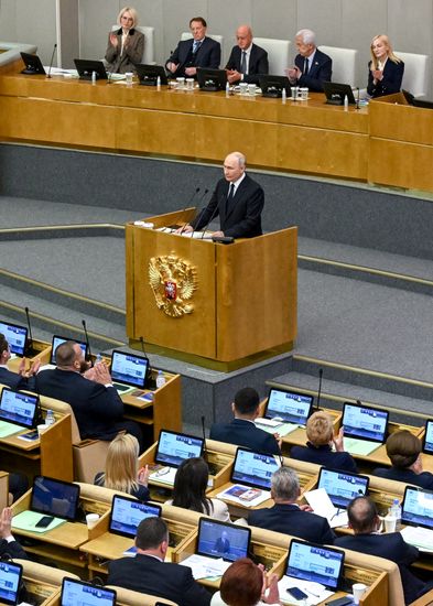 Russia Putin Parliament
