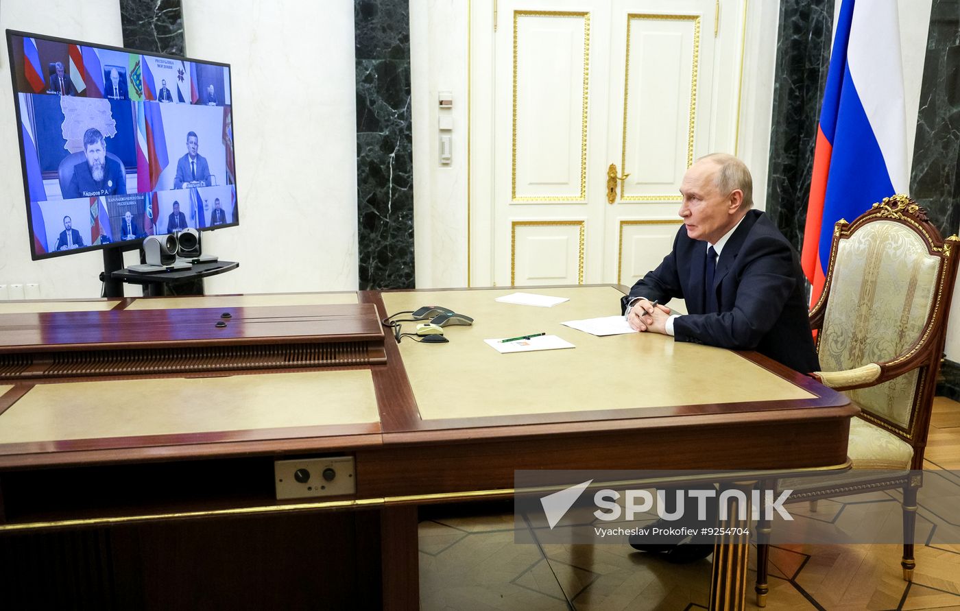 Russia Putin Elected Regional Heads