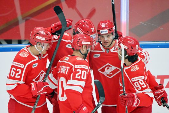 Russia Ice Hockey Kontinental League Spartak - Traktor