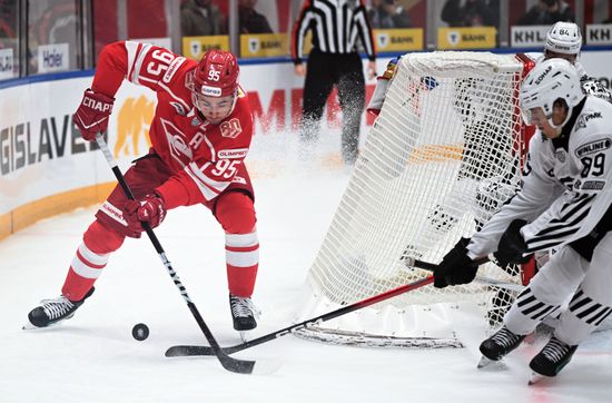 Russia Ice Hockey Kontinental League Spartak - Traktor
