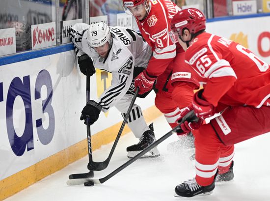 Russia Ice Hockey Kontinental League Spartak - Traktor