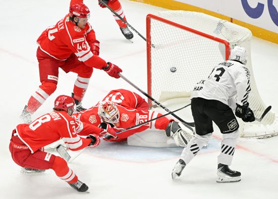 Russia Ice Hockey Kontinental League Spartak - Traktor