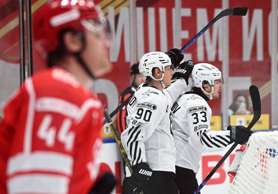 Russia Ice Hockey Kontinental League Spartak - Traktor