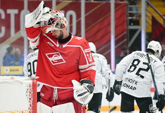 Russia Ice Hockey Kontinental League Spartak - Traktor