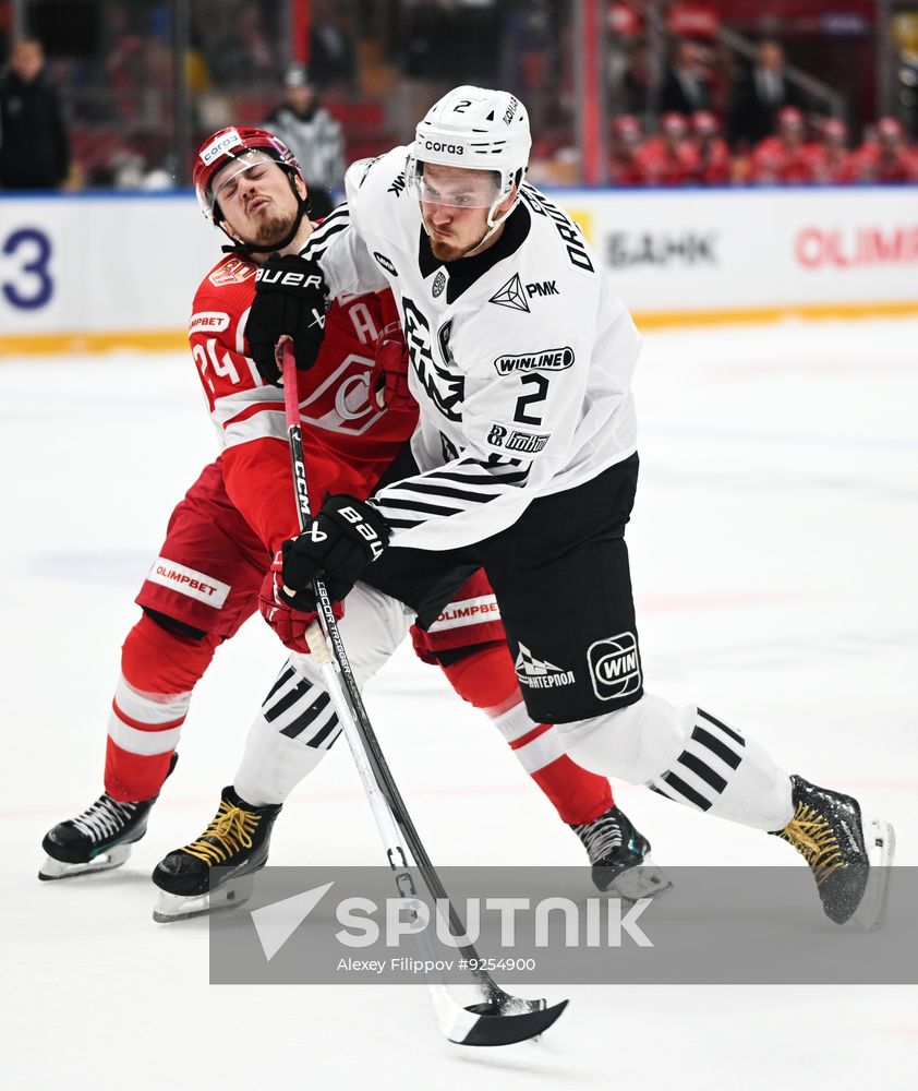 Russia Ice Hockey Kontinental League Spartak - Traktor