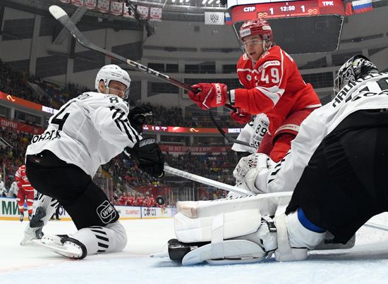 Russia Ice Hockey Kontinental League Spartak - Traktor