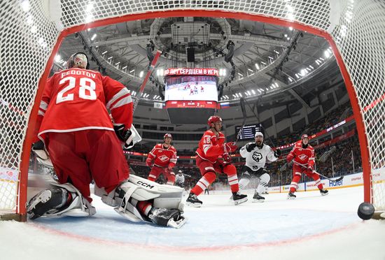 Russia Ice Hockey Kontinental League Spartak - Traktor