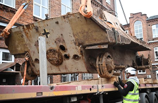 Russia WWII German Tank Discovery