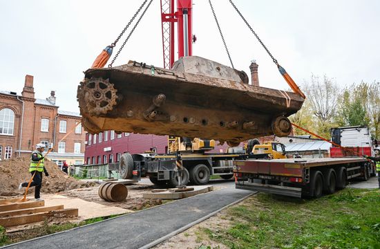Russia WWII German Tank Discovery