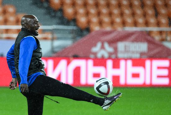 Russia Soccer Friendly Namibia Training