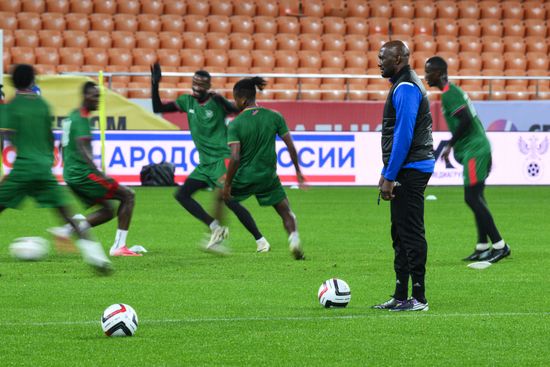 Russia Soccer Friendly Namibia Training