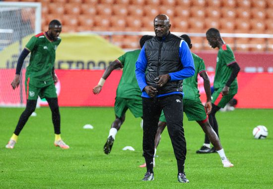 Russia Soccer Friendly Namibia Training
