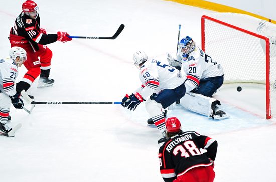 Russia Ice Hockey Kontinental League Spartak - Metallurg
