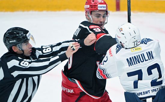 Russia Ice Hockey Kontinental League Spartak - Metallurg