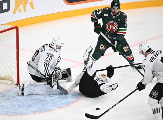 Russia Ice Hockey Kontinental League Ak Bars - Traktor