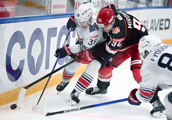 Russia Ice Hockey Kontinental League Spartak - Metallurg