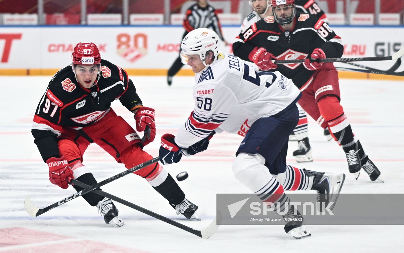 Russia Ice Hockey Kontinental League Spartak - Metallurg