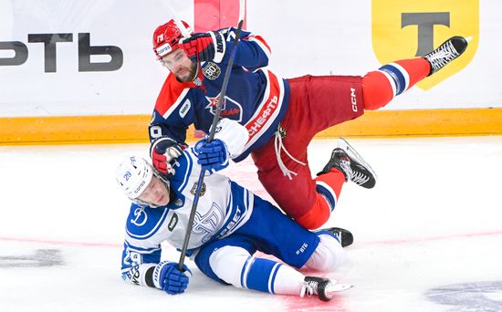 Russia Ice Hockey Kontinental League CSKA - Dynamo
