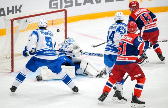 Russia Ice Hockey Kontinental League CSKA - Dynamo