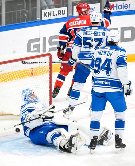 Russia Ice Hockey Kontinental League CSKA - Dynamo