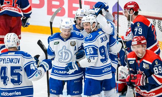Russia Ice Hockey Kontinental League CSKA - Dynamo