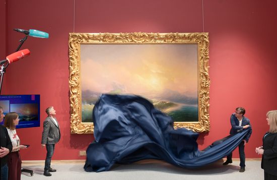 Russia Art Aivazovsky Restoration