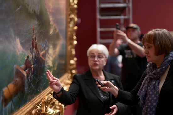 Russia Art Aivazovsky Restoration